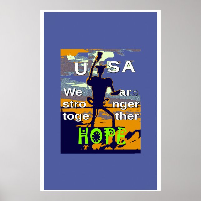 USA Hope Poster (Framsidan)
