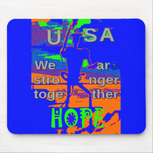 USA Hope Strong - A Patriotic Tapestry Musmatta