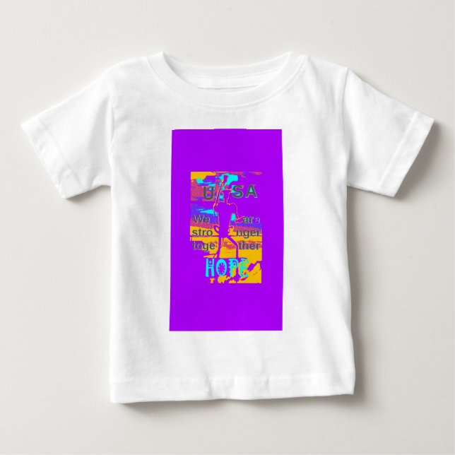 USA Hope: Vi är starkare tillsammans T-shirt (Framsida)