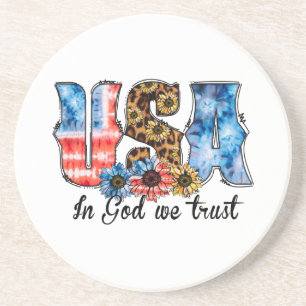 USA I God We Trust Christian Solros Underlägg