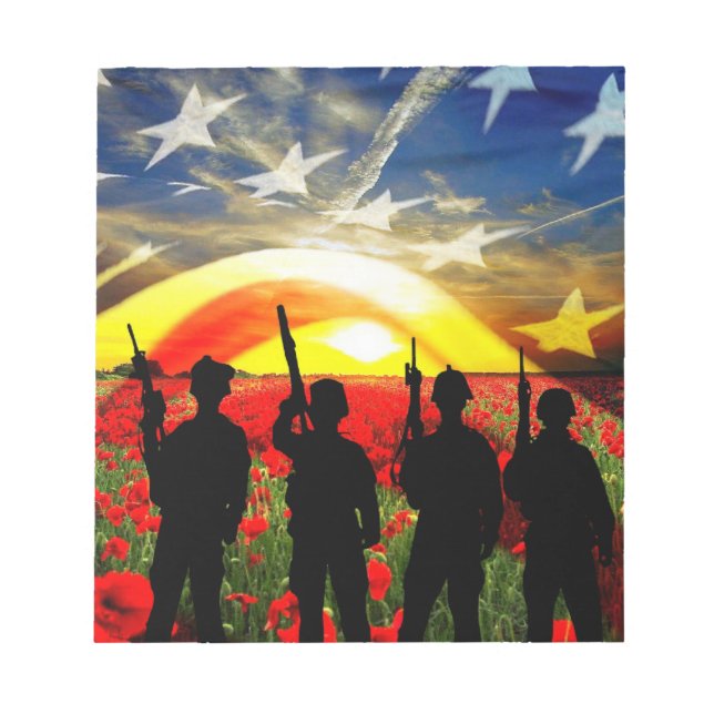 USA i Honor Anteckningsblock (Framsida)