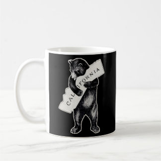 Usa I Kärlek California Art-Retro Cali Bear Hug Kaffemugg