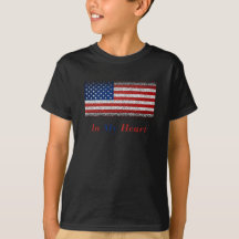 USA i mitt hjärta USA:s flagga