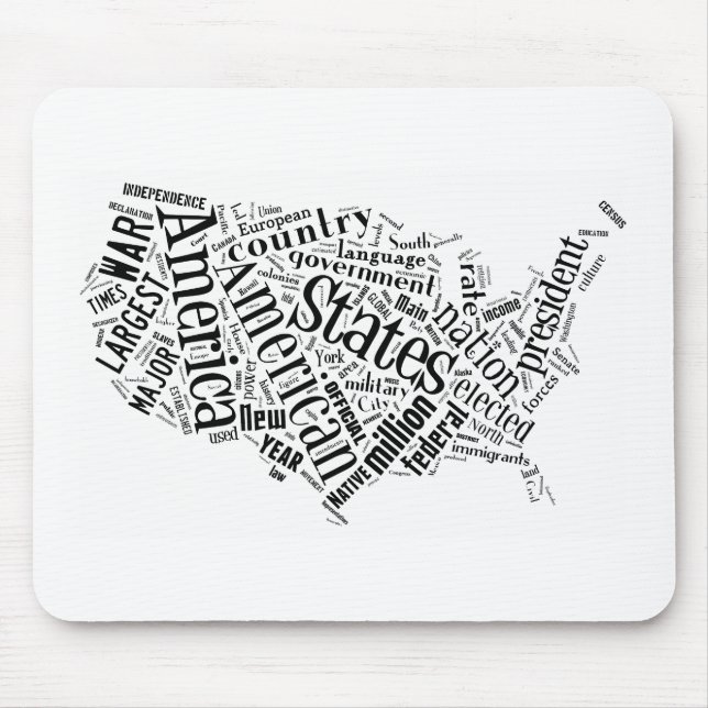 USA i Tagxedo Musmatta (Framsidan)