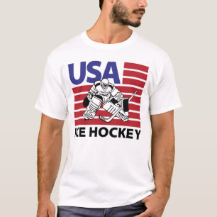 USA Ice Hockey T Shirt