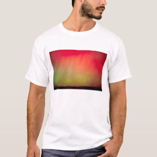 USA, Idaho. Aurora borealis, norrsken kl 2 Tee Shirt