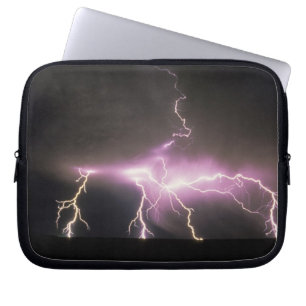 USA, Idaho. Blixt. Laptop Sleeve
