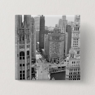 USA, IL, Chicago, Loop från Hotel Knapp