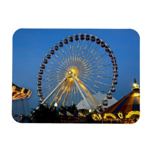 USA, Illinois, Chicago, Cityscapes, Lighting Magnet