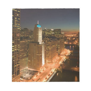 USA, Illinois, Chicago: Loop: Byggnad Anteckningsblock