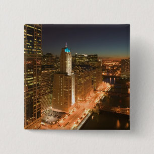 USA, Illinois, Chicago: Loop: Byggnad Knapp