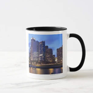 USA Illinois, Chicago, stadshorisont av Randolph Mugg