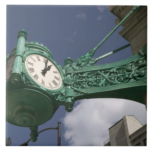 USA, Illinois, Chicago: The Loop: North State Kakelplatta (Framsidan)