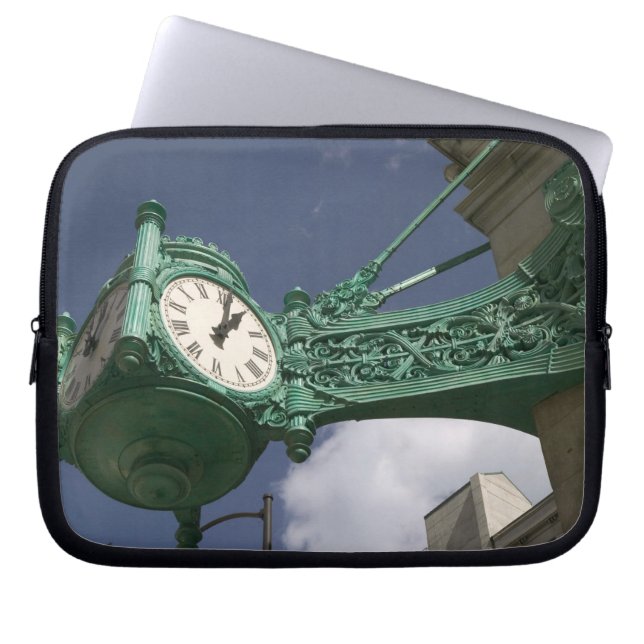 USA, Illinois, Chicago: The Loop: North State Laptop Sleeve (Framsidan)