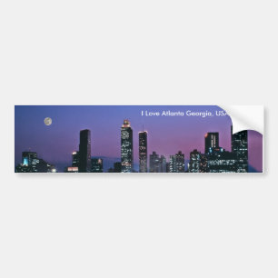 USA Image for Bumper Sticker Bildekal