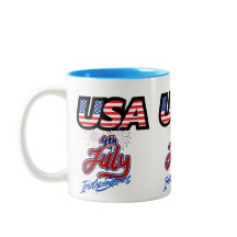 "USA Independence day Ceramic Mugg"