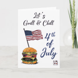 USA Independence Day - Chill Kort