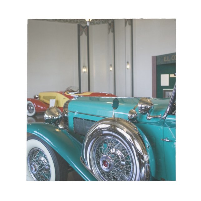 USA, Indiana, Auburn: Auburn, Cord, Duesenberg 3 Anteckningsblock (Framsida)