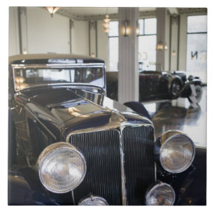 USA, Indiana, Auburn: Auburn, Cord, Duesenberg 6 Kakelplatta