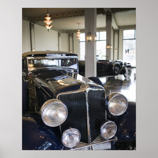 USA, Indiana, Auburn: Auburn, Cord, Duesenberg 6 Poster (Framsidan)