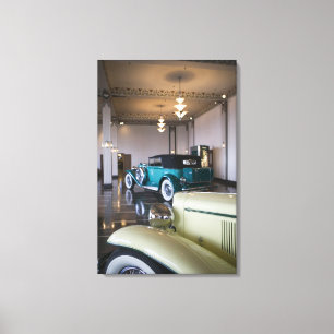 USA, Indiana, Auburn: Auburn, Cord, Duesenberg 8 Canvastryck
