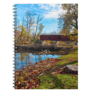 USA, Indiana, Cataract Falls State Recreation Anteckningsbok