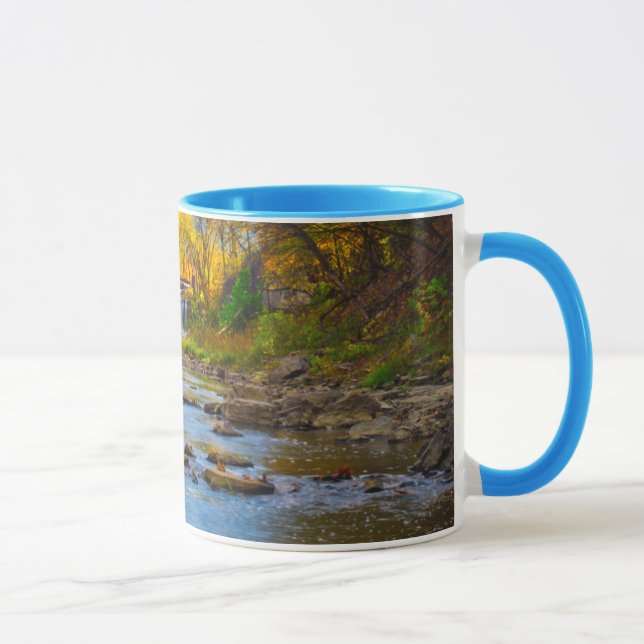 USA, Indiana. Cataract Falls State Recreation Mugg (Höger)