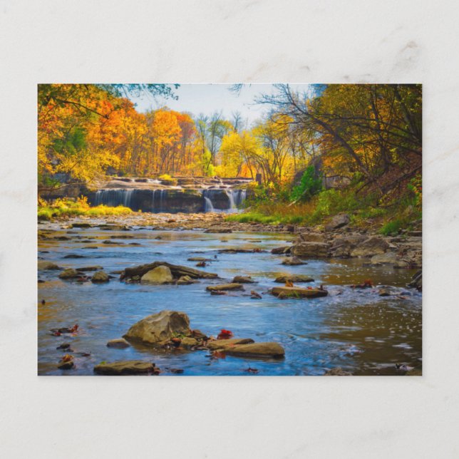 USA, Indiana. Cataract Falls State Recreation Vykort (Framsida)