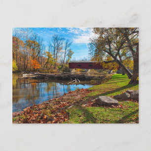 USA, Indiana, Cataract Falls State Recreation Vykort