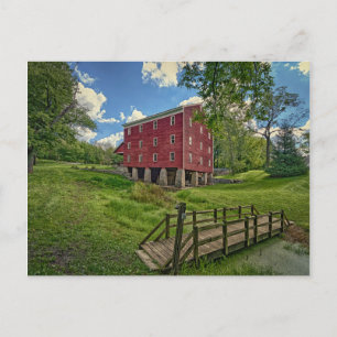 USA, Indiana, Cutler. Adams Mill Vykort