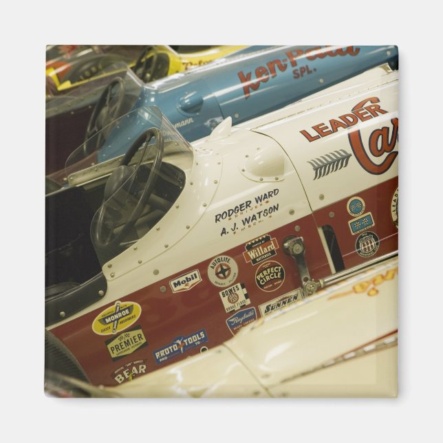 USA, Indiana, Indianapolis: Indianapolis Motor 2 Magnet (Framsidan)