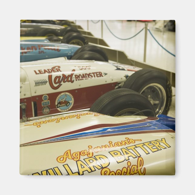 USA, Indiana, Indianapolis: Indianapolis Motor 3 Magnet (Framsidan)
