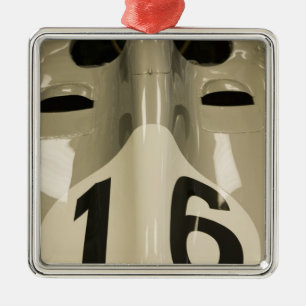 USA, Indiana, Indianapolis: Indianapolis Motor 4 Julgransprydnad Metall
