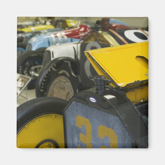 USA, Indiana, Indianapolis: Indianapolis Motor 5 Magnet (Framsidan)