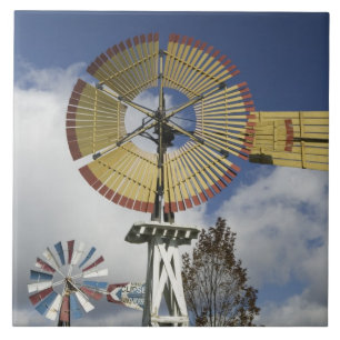 USA, Indiana, Kendallville: Mid, Amerika Kakelplatta
