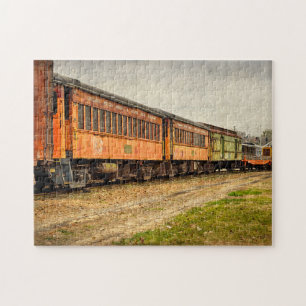 USA, Indiana. North Judson Railroad Museum Pussel