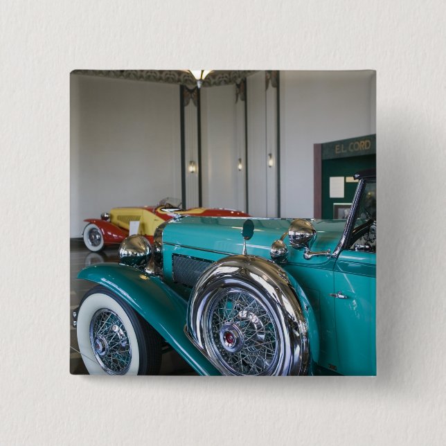 USA Indiana som är kastanjebrun: Binda med rep, Knapp (Framsida)