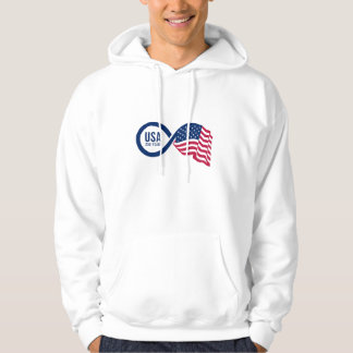 USA Infinity Flagga Hoodie