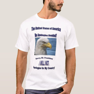 USA inga ursäkter Tee Shirt