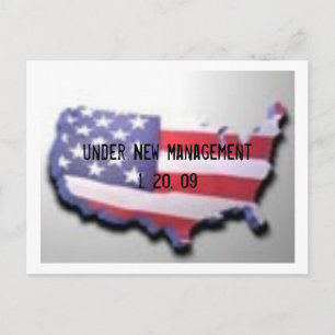 USA, inom ramen för New Management 1. 20 09 Vykort