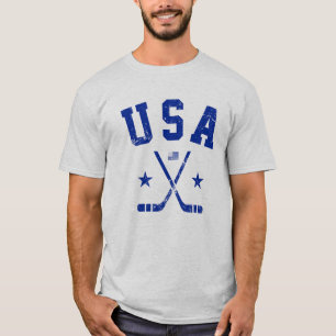 USA Ishockey T Shirt
