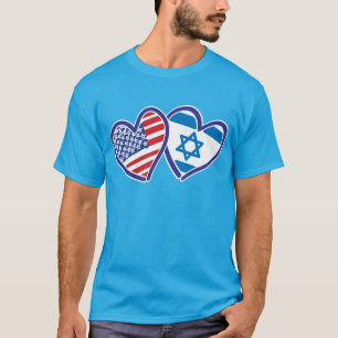 USA-Israel-Kärlek-final T Shirt