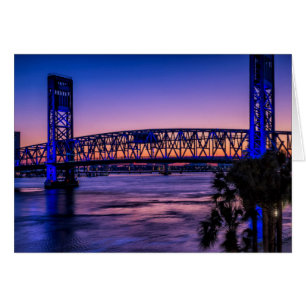 USA, Jacksonville, Florida Hälsningskort