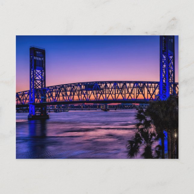 USA, Jacksonville, Florida Vykort (Framsida)