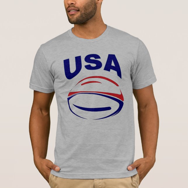 USA (jbRUGBY) Tee Shirt (Framsida)