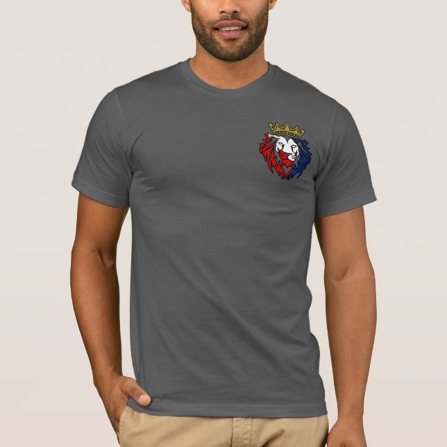 USA Jesus är Kung - PNG T Shirt (Framsida)