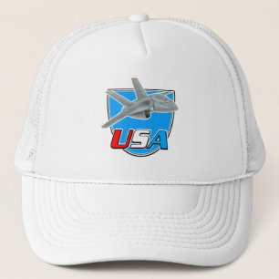 USA jetplan logotyp Keps