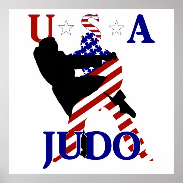 USA Judo Poster (Framsidan)