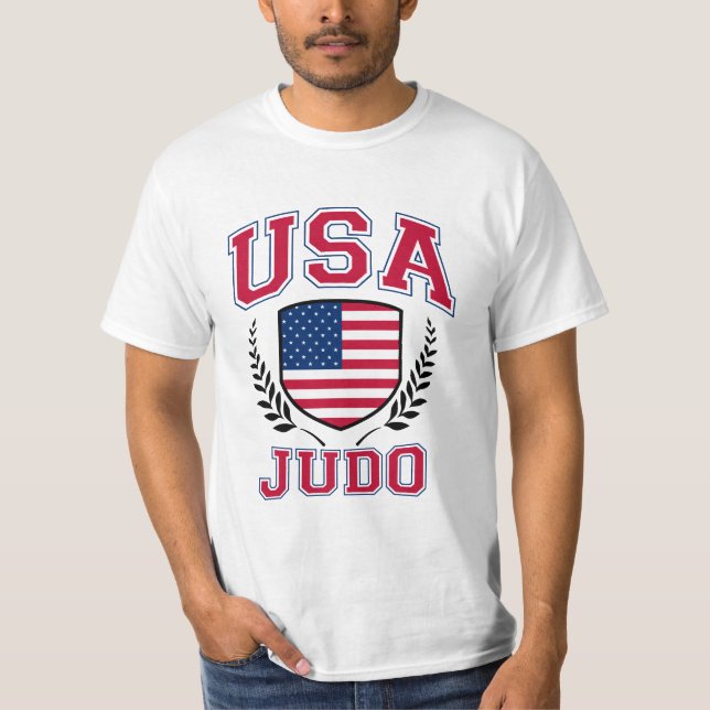 USA Judo T-shirt (Framsida)