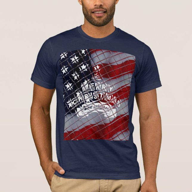 USA Jul: Frihetens Firande T Shirt (Framsida)